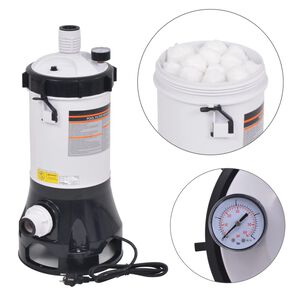 vidaXL Pompa filtracyjna do basenu, 185 W, 4,4 m&sup3;/h