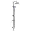 vidaXL System Prysznicowy srebrny 47 x 20 x 95 cm Stal nierdzewna