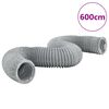 vidaXL Przew&oacute;d wentylacyjny PVC, 6 m, &Oslash;20 cm