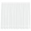 vidaXL Firanka Koronkowa z zasłonami Biały 160 x 300 cm Poliester