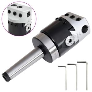vidaXL F1-12 50 mm wytaczadło i trzpień MT2-M10 do tokarki