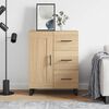 vidaXL Szafka, dąb sonoma, 69,5x34x90 cm, materiał drewnopochodny