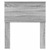 vidaXL Zagł&oacute;wek Szary Sonoma 75 cm Materiał drewnopochodny