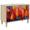 vidaXL Szafka pod telewizor HEESCH 69 x 33 x 50 cm Sonoma