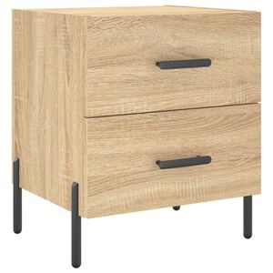 vidaXL Szafka nocna, dąb sonoma, 40x35x47,5 cm materiał drewnopochodny