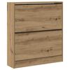 vidaXL Szafka na buty 80 x 21 x 87,5 cm Materiał drewnopochodny