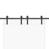 vidaXL System do montażu drzwi przesuwnych, 200 cm, stal, czarny