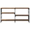 vidaXL Konsola Stare drewno 150 x 29 x 76,5 cm Materiał drewnopochodny