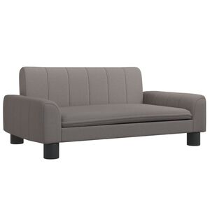vidaXL Sofa dla dzieci, kolor taupe, 70x45x30 cm, obita tkaniną