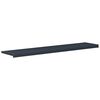 vidaXL Parapet okienny Antracytowy z rysunkiem drewna PVC