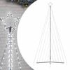 vidaXL Choinka LED 570 LED Zimna biel 399 cm