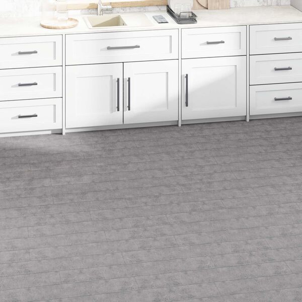 vidaXL Deski podłogowe 36 pcs Cementowy brąz 5,02 m&sup2; PVC