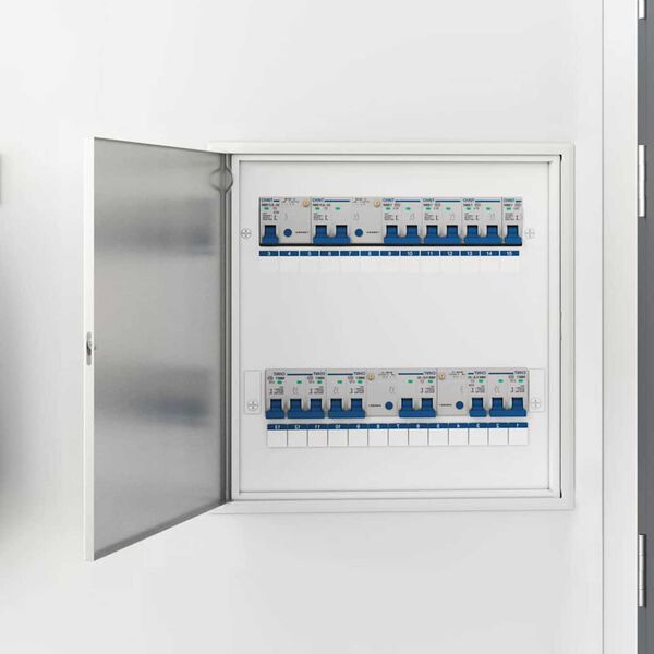 vidaXL Panel dostępu Biały 63 x 33 x 3 cm Stal