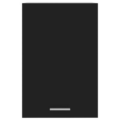 vidaXL Szafka wisząca, czarna, 39,5x31x60 cm, płyta wiórowa