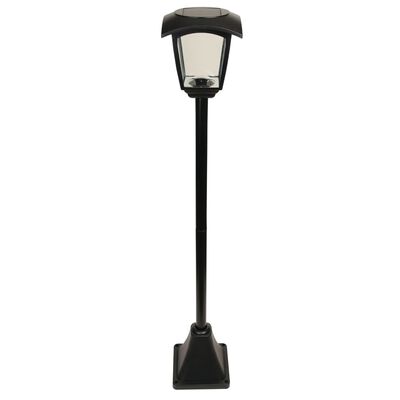 Luxform Inteligentna, hybrydowa lampa solarna Minnesota LED, czarna