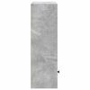 vidaXL Regał, szarość betonu, 31x24x77 cm, materiał drewnopochodny