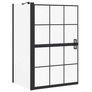 vidaXL Ścianka prysznicowa do kąpieli 116 x 68 x 128 cm