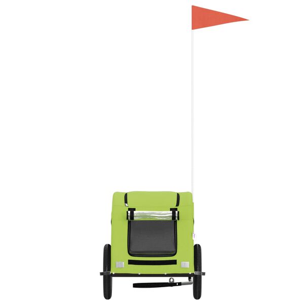 vidaXL Przyczepka rowerowa dla zwierząt, tkanina Oxford i żelazo