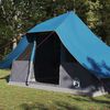 vidaXL Namiot Tipi z dachem Niebieski 364 x 281 x 257 cm tafta