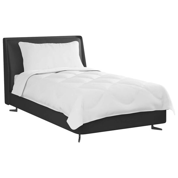 vidaXL Kołdra z poduszką 2 pcs Biały Mikrofibra