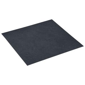 vidaXL Deski podłogowe Czarny 5,11 m&sup2; 55 szt. PVC