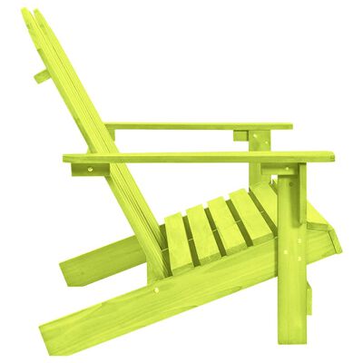vidaXL 2-osobowe krzesło ogrodowe Adirondack, lite drewno jodłowe