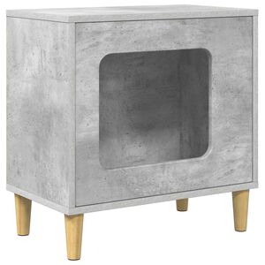 vidaXL Koty Dom Betonowy 51 x 30 x 52 cm Materiał drewnopochodny