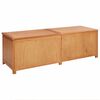 vidaXL Skrzynia do przechowywania 150 x 45 x 45 cm Dąb lite
