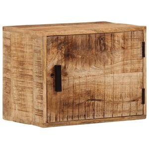 vidaXL Ścienna szafka nocna, 40x30x25 cm, lite drewno mango