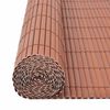vidaXL Ogrodzenie Ogrodowe Brązowy 150 x 500 cm PVC