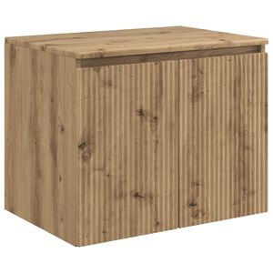 vidaXL Wisząca Szafka Łazienkowa Dąb artisan 62,5 x 44,5 x 50 cm
