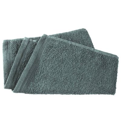 vidaXL Ręczniki hotelowe 10 szt., bawełna, 450 g/m², 30x50 cm, zielone