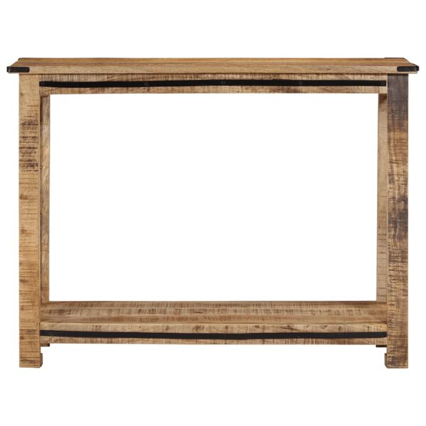 vidaXL Stolik konsolowy, 100x35x75 cm, lite drewno mango