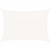 vidaXL Żagiel przeciwsłoneczny, 160 g/m&sup2;, biały, 2,5x3,5 m, HDPE