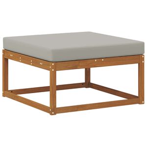 vidaXL Pufa na zewnątrz Lite Drewno Akacji Naturalny