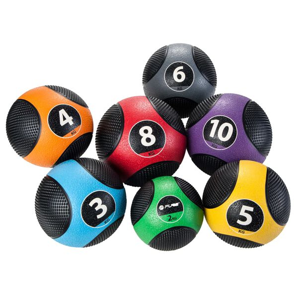 Pure2Improve Piłka lekarska, 3 kg, niebieska