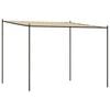 vidaXL Altana, beżowa, 3x3 m, 180 g/m&sup2;, tkanina i stal