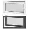 vidaXL Okno piwniczne typu tilt & turn RISOR 110 x 50 cm PVC i szkło