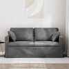 vidaXL Sofa Ciemnoszary
