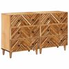 vidaXL Szafy do przechowywania 2 pcs Brązowy 60 x 33,5 x 75 cm