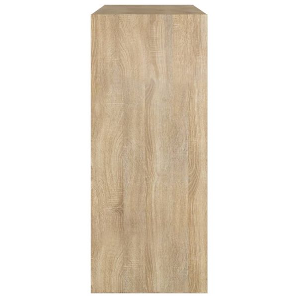 vidaXL Regał na książki/przegroda, dąb sonoma, 80x30x72 cm