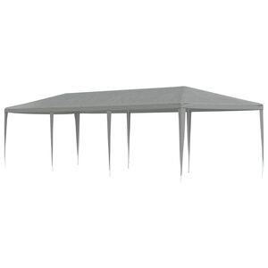 vidaXL Namiot Imprezowy Jasnoszary 900 x 300 x 255 cm PE i stal