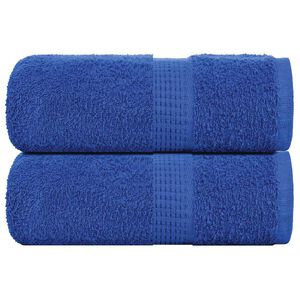 vidaXL Ręczniki, FROGN, 2 szt., niebieskie, 30x30 cm, 360 g/m&sup2;