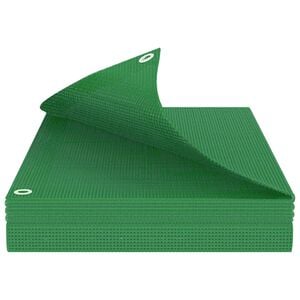 vidaXL Plandeka z oczkami zielony 6 x 10 m 140 gsm PE