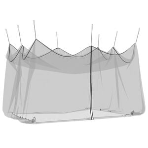 vidaXL Siatka na komary do ogrodu 220 mesh Czarny 3 x 4,5 x 2,5 m