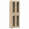 vidaXL Highboard FLORIN 60 x 35 x 182 cm Dąb Sonoma