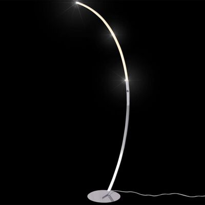 vidaXL Lampa podłogowa LED z funkcją regulacji jasności, 24 W