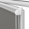 vidaXL Roleta zaciemniająca szara 40x230 cm Szerokość tkaniny 35,7 cm
