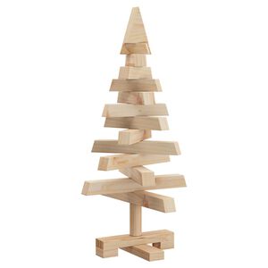 vidaXL Choinki KOTKA 60 cm Lite drewno sosnowe Naturalny