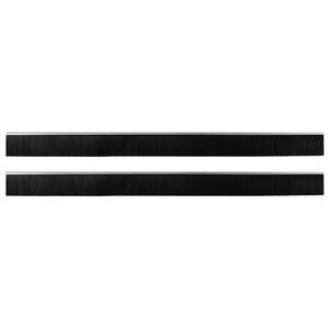 vidaXL Szczotki uszczelniające do drzwi samoprzylepne 2 szt. 100 cm